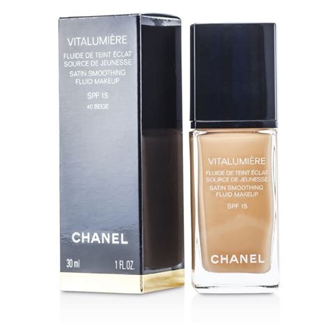 vitalumière chanel 40 beige|chanel vitalumiere liquid foundation.